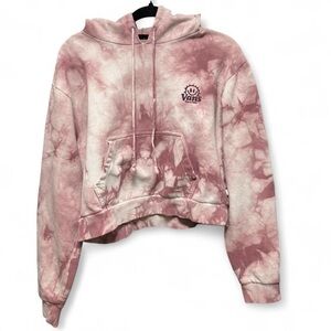 Vans Women’s Pink Tie-Dye Hoodie | Cozy Streetwear